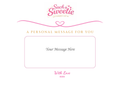 Personalised Message Card