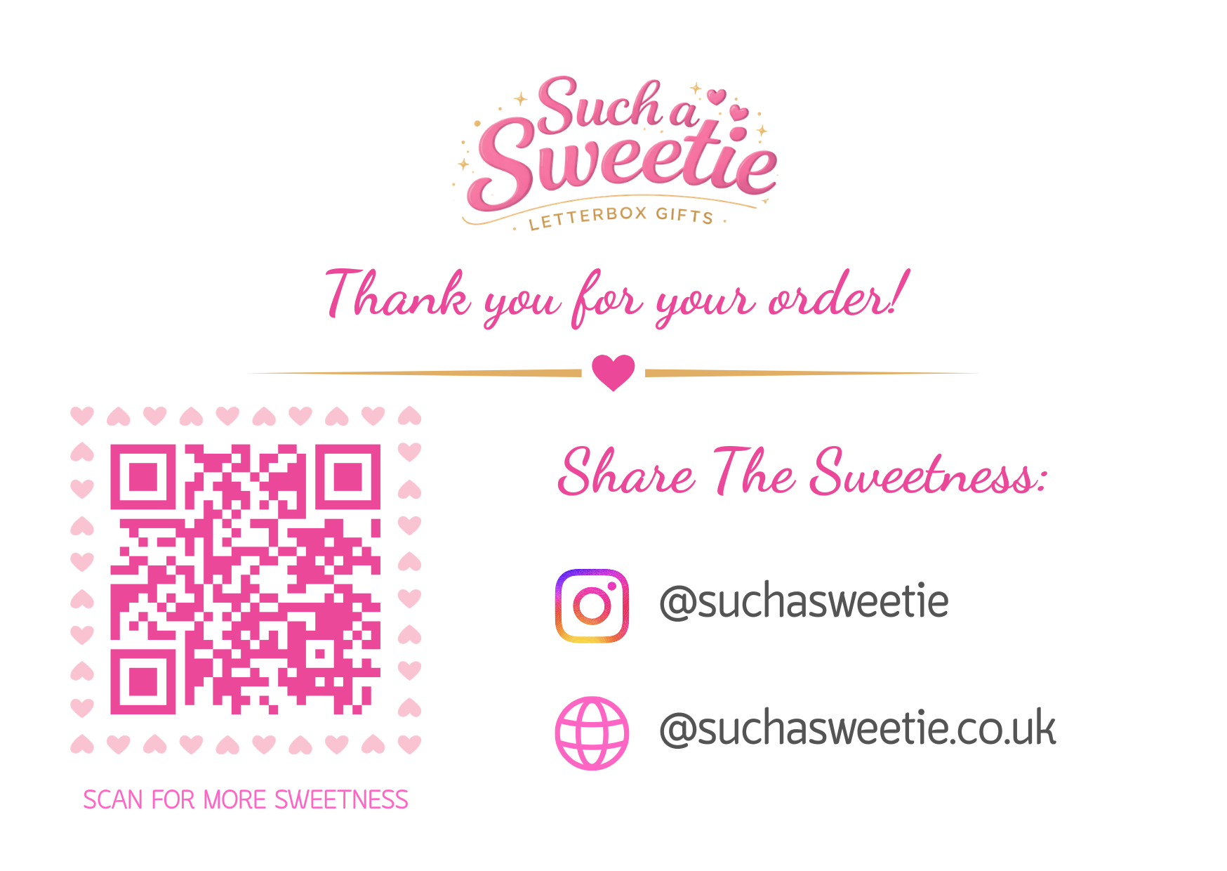 Personalised Message Card